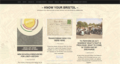 Desktop Screenshot of knowyourbristol.org